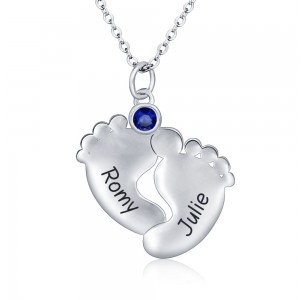 Personalized Birthstone Necklace JEWJONE101329